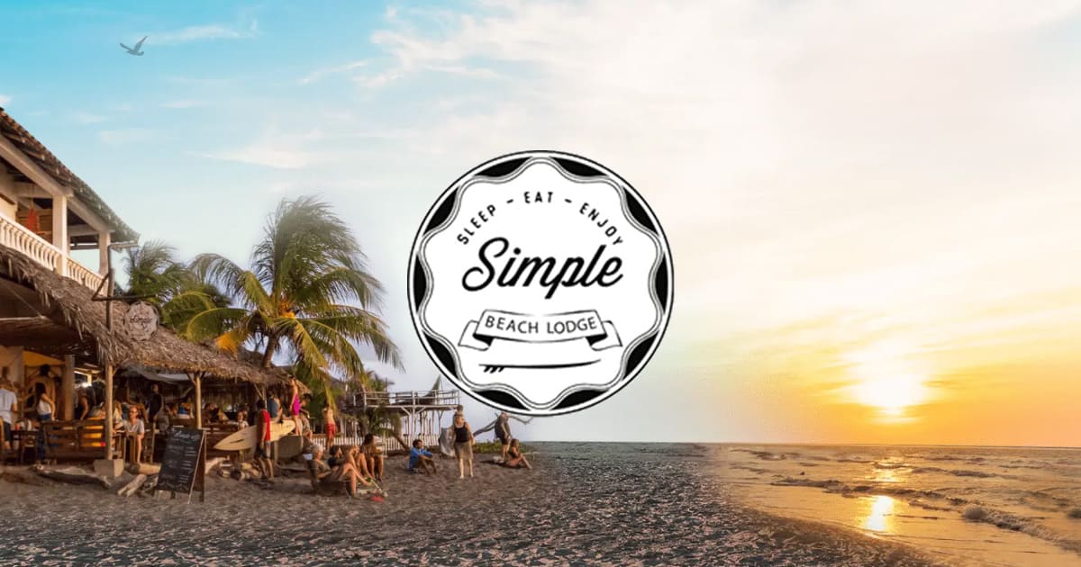 Simple Beach Lodge in Las Peñitas, Nicaragua